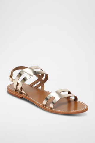 Sandales en cuir Jenny - Doré