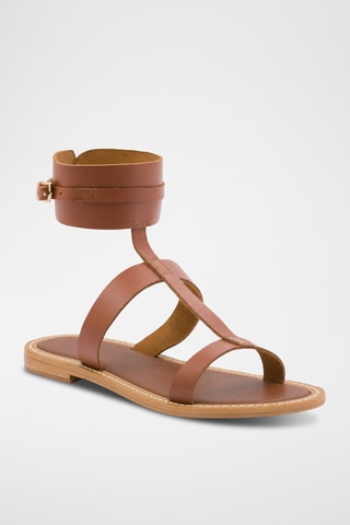 Sandales en cuir Jovina - Camel