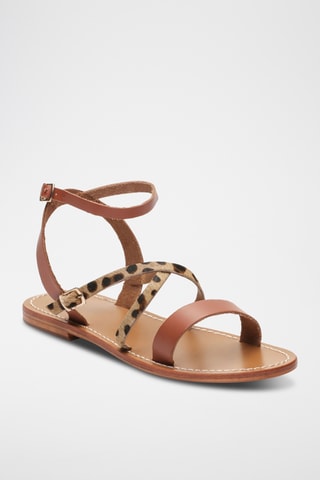 Sandales en cuir Cassidy - Camel