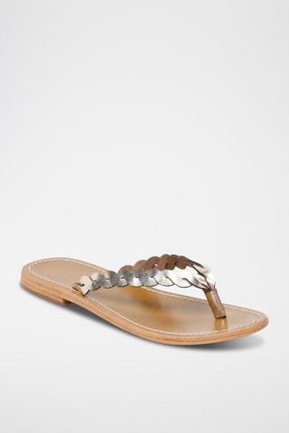Sandales en cuir Misaki - Doré