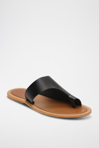 Sandales en cuir Selina - Noir