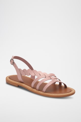 Sandales en cuir Ulvena - Rose
