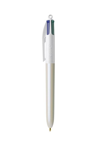 2 4 kleuren-balpennen Pearl- 4 Inktvullingen