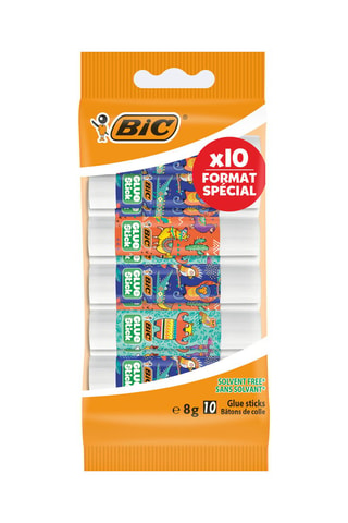 10 bâtons de colle Glue Stick ECOlutions - 10 x 8 g