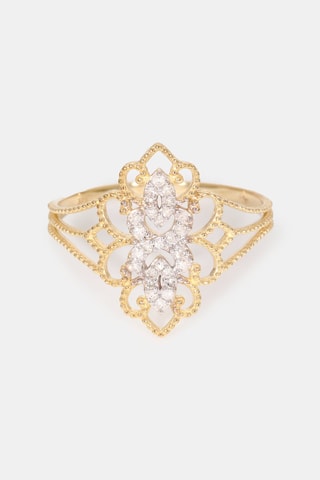 Anello Reflet d'Amour - Oro giallo e diamanti