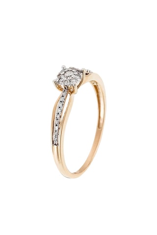 Solitario La Promise - Oro amarillo y diamantes