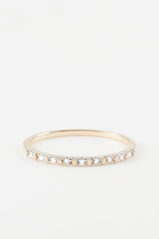 Anillo - 
Oro amarillo y diamantes