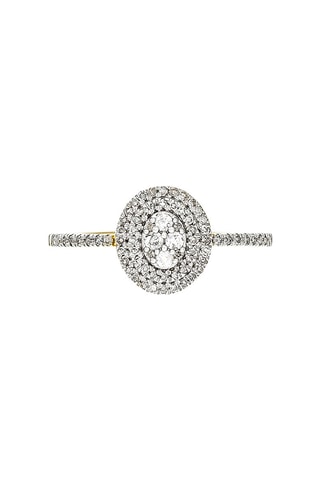 Solitario Beauty queen  -  Oro amarillo y diamantes