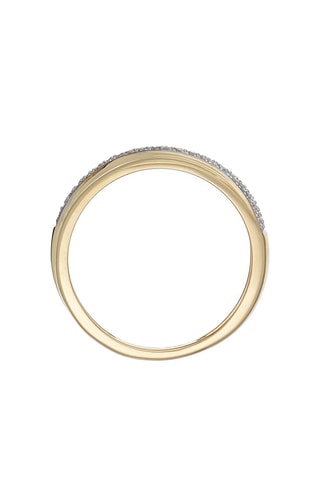 Anillo Chiya - Oro amarillo y diamantes