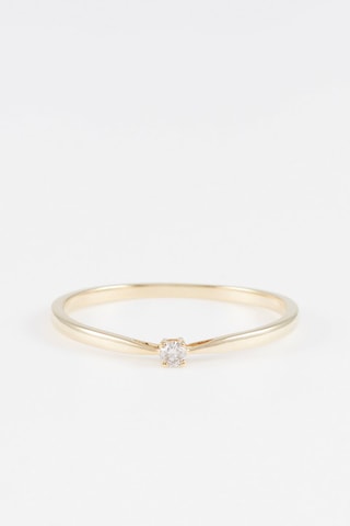 Anillo Mayte - Oro amarillo y diamante