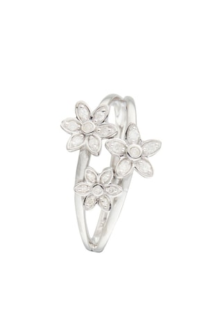 Anillo Serena - Oro blanco y diamantes
