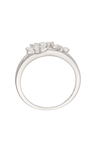 Anillo Serena - Oro blanco y diamantes