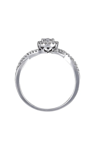 Anillo Mon Idéal - Oro blanco y diamantes