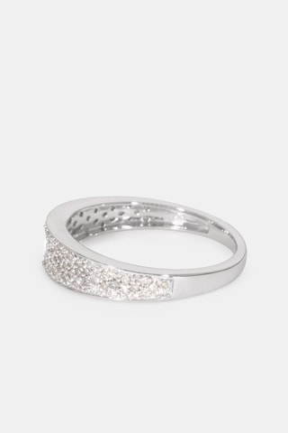 Anillo Shae - Oro blanco y diamantes