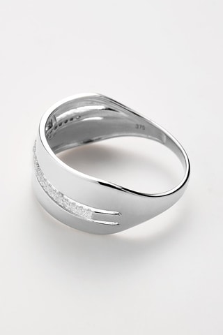 Anillo Madison - Oro blanco y diamantes