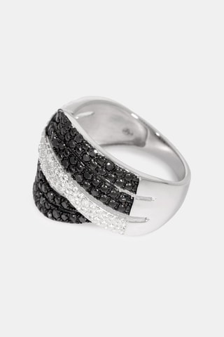 Anillo Nocturne - Oro blanco y diamantes