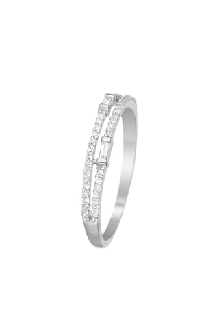 Anillo Incantation - Oro blanco y diamantes