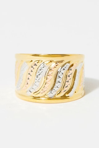 Anillo Bruta - 
Oro amarillo