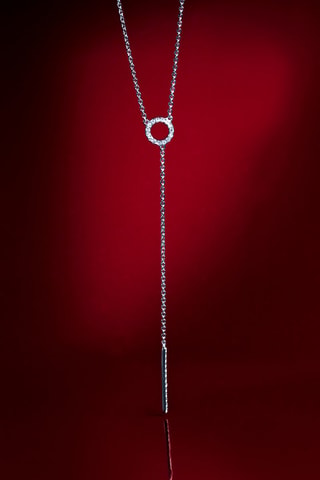 Collar Brescia - Oro blanco y diamantes