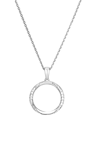 Colgante Ode à la Vie - Oro blanco y diamantes