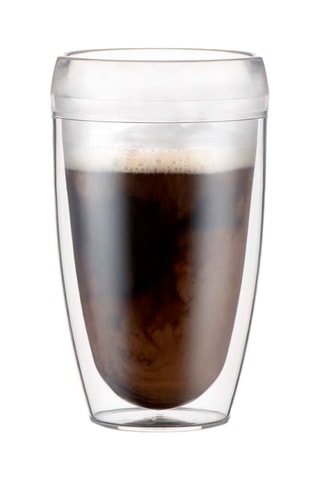 6 vasos de pared doble de plástico irrompible Pavina Outdoor - 45 cl