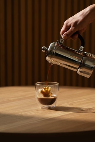 6 vasos de pared doble Pavina de vidrio de borosilicato - 8 cl