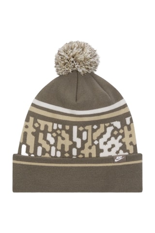 Gorro con borla Peak - Caqui