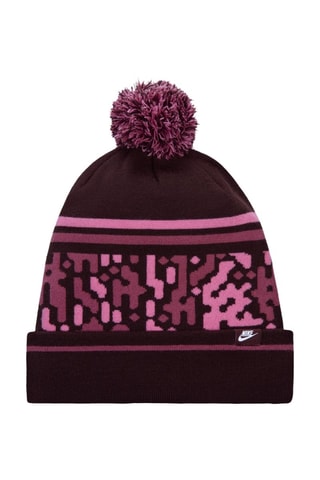 Gorro con borla Peak - Burdeos