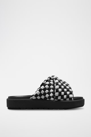 Sandalias con plataforma - Negro