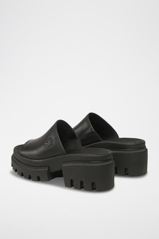 Sandalias con plataforma - Negro