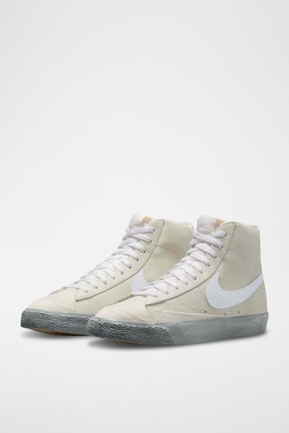 Zapatillas de piel Blazer Mid 77 - Blanco