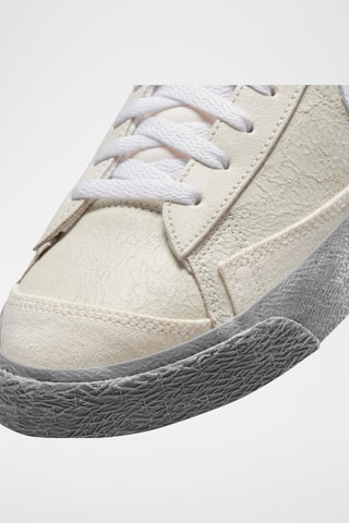 Zapatillas de piel Blazer Mid 77 - Blanco
