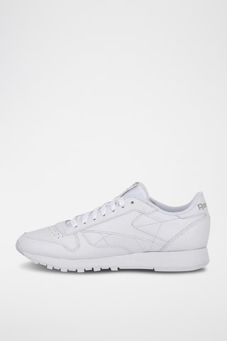 Zapatillas de piel - Blanco