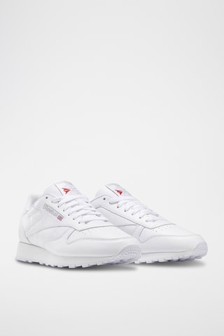 Zapatillas de piel - Blanco
