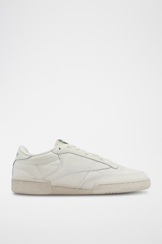 Zapatillas de piel Club C 85 Vintage - Blanco