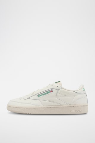 Zapatillas de piel Club C 85 Vintage - Blanco