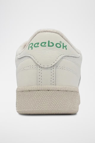 Zapatillas de piel Club C 85 Vintage - Blanco