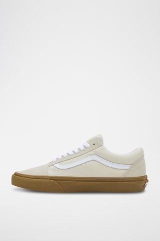 Zapatillas de piel - Beige