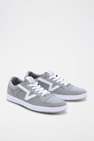 Zapatillas de piel Lowland - Gris