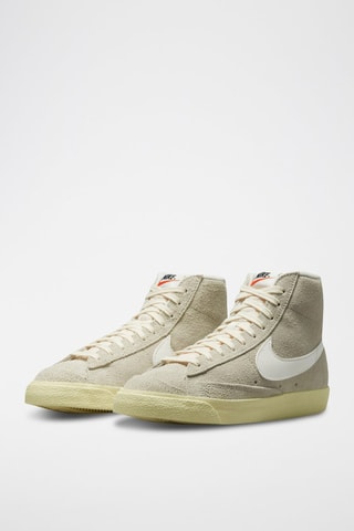 Blazer Mid '77 de piel - Gris