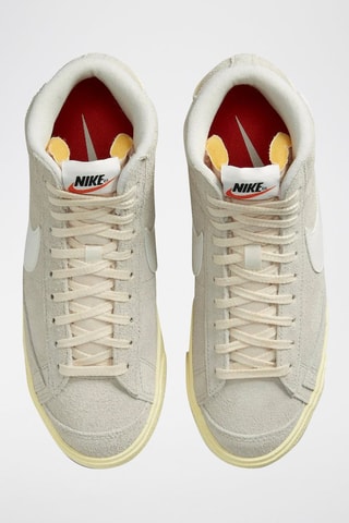 Blazer Mid '77 de piel - Gris