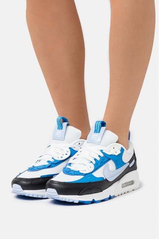  Nike Air Max 90 de piel - Negro y blanco