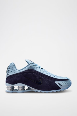 Shox R4 de piel - Azul