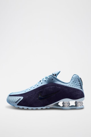 Shox R4 de piel - Azul