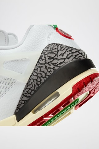 Jordan Spizike Low SE de piel - Blanco