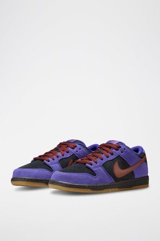 SB Dunk Low Pro de piel - Violeta