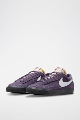 Nike Blazer Low '77 Vintage de piel - Violeta