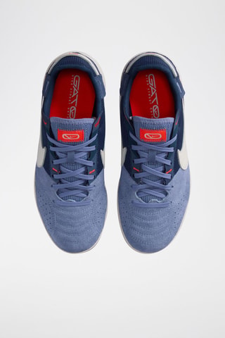 Zapatillas de fútbol de nobuk Nike Jr. Streetgato - Violeta