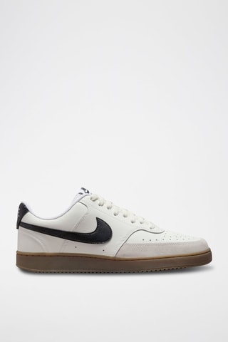 Nike Court Vision Low de piel - Blanco