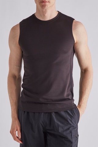 2 camisetas de tirantes de entrenamiento - Blanco y negro - Asos Design